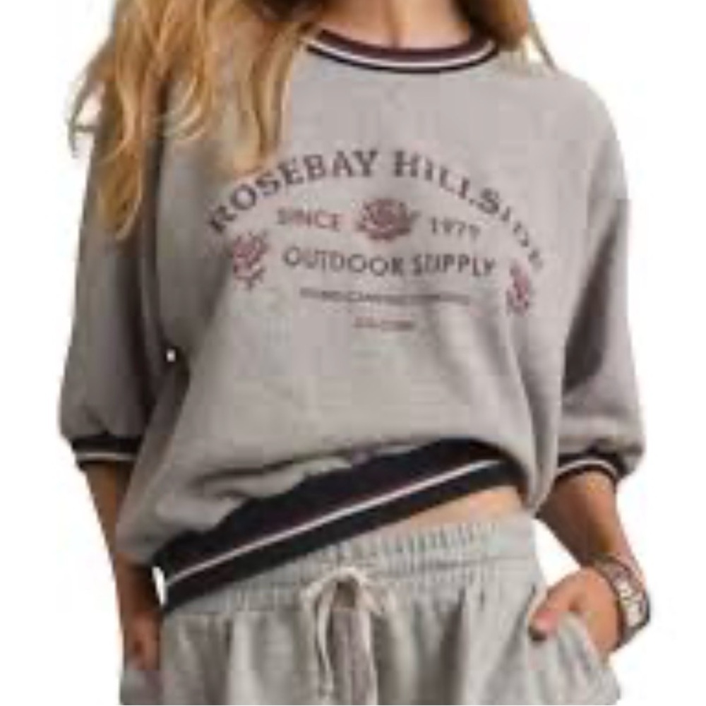 Pilcro Anthropologie grey Sweatshirt